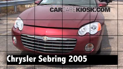 2005 Chrysler Sebring Limited 3.0L V6 Coupe Review